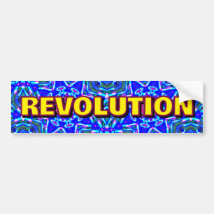 REVOLUTION ( you may change the word ) Bumper Sticker