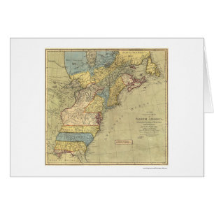 Revolutionary America Map 1771