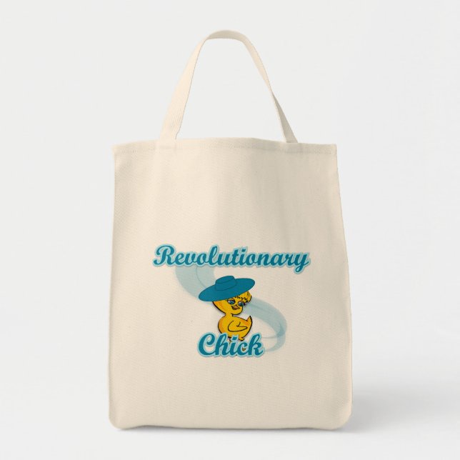 Revolutionary Chick #3 Tote Bag (Front)