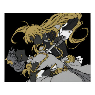 Revolutionary Girl Utena   Anthy and Utena    Poster