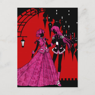 Revolutionary Girl Utena Anthy & Utena Postcard