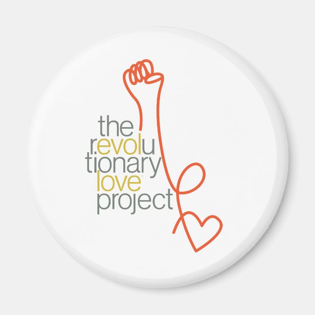 Revolutionary Love Logo Magnet (Front)