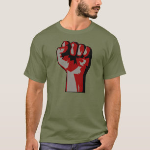 Revolutionary Raised Fist Protest T-Shirt