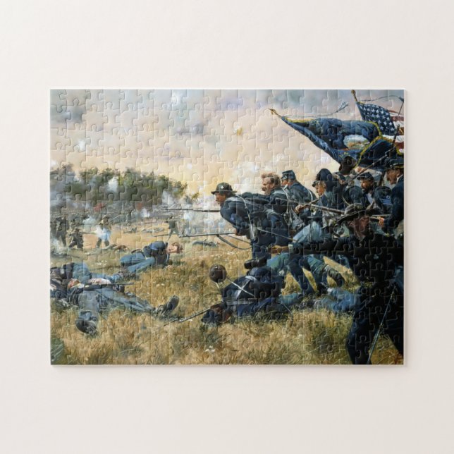 Revolutionary War 1776 America Jigsaw Puzzle (Horizontal)