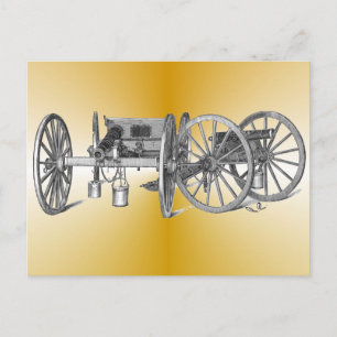 Revolutionary War Cannon Postcard