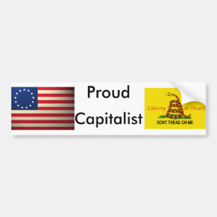 revolutionary-war-flag, treadonme copy, Proud, ... Bumper Sticker
