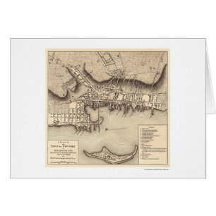 Revolutionary War Newport Map - 1777