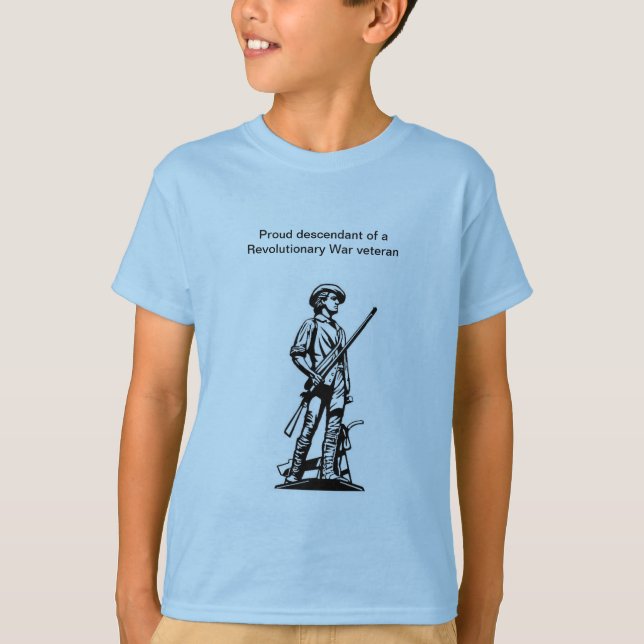 Revolutionary War Veteran T-shirt (Front)