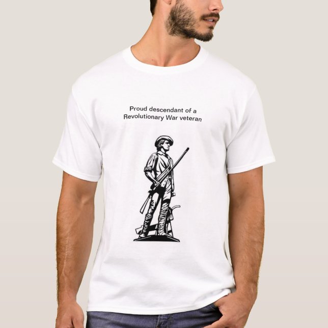 Revolutionary War Veteran T-shirt (Front)