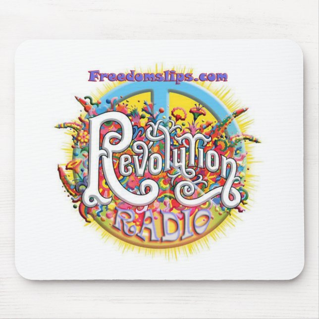revolutionpeace mouse mat (Front)