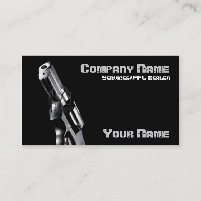 revolver ffl  business card (Front)
