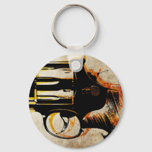 Revolver Trigger Key Ring