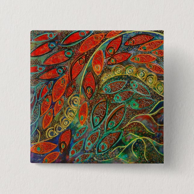 revolving door (painting) button (Front)