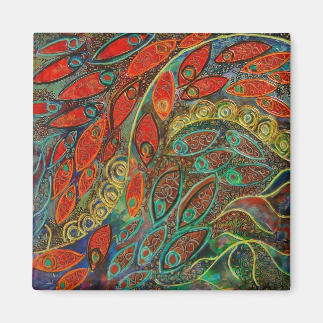 revolving door (painting) magnet (Front)