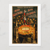 Revolving Pyrotechnic Fountain High Wire