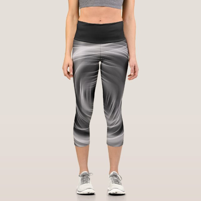 Revolving Tunnel - Capris Leggings (Front)