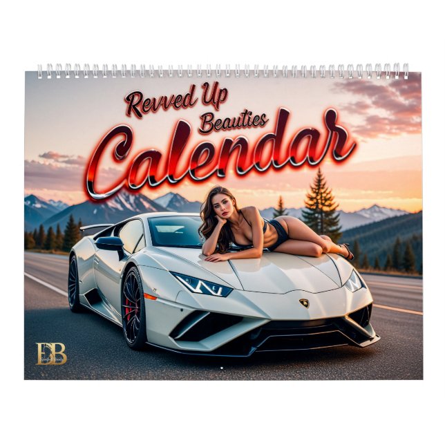 Revved Up Beauties Calendar (Cover)