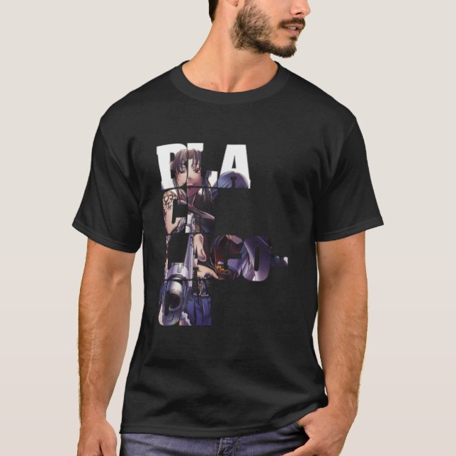 Revy in Black Lagoon logo Premium T-Shirt (Front)