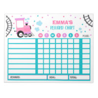 Reward Chart Monster Train Personalised Chores