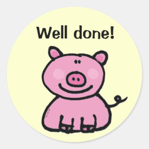 Reward sticker (well done!)