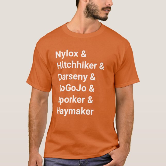 Rewind Laghut Names T-Shirt (Front)