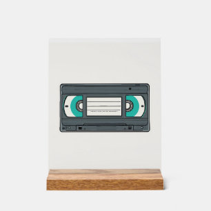 Rewind to the Future: The VHS Legacy Acrylic Sign