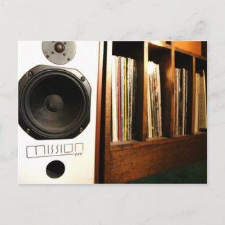 Rewind to the Records Postcard