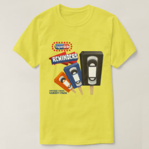 Rewinders: VHS Ice Pop Parody T-Shirt