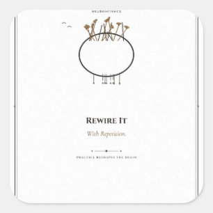 Rewire It Neuroscience Sticker