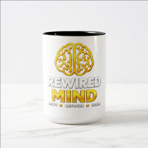 Rewired Mind Logo Mug - Black Coffee Mug