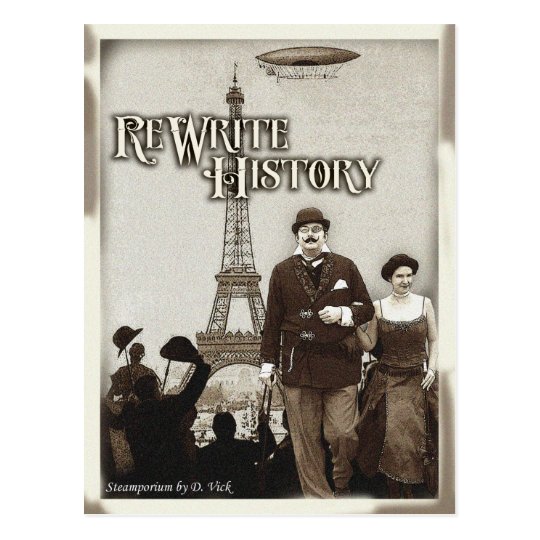 Rewrite History Postcard