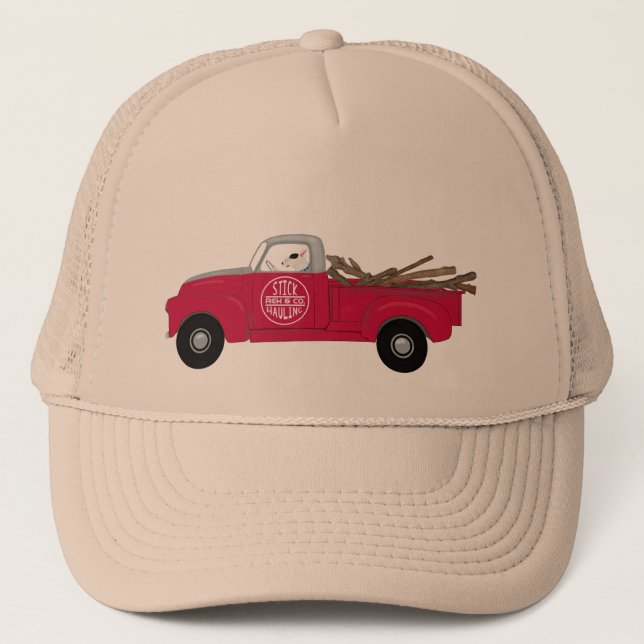 Rex and Red Truck hat (Front)