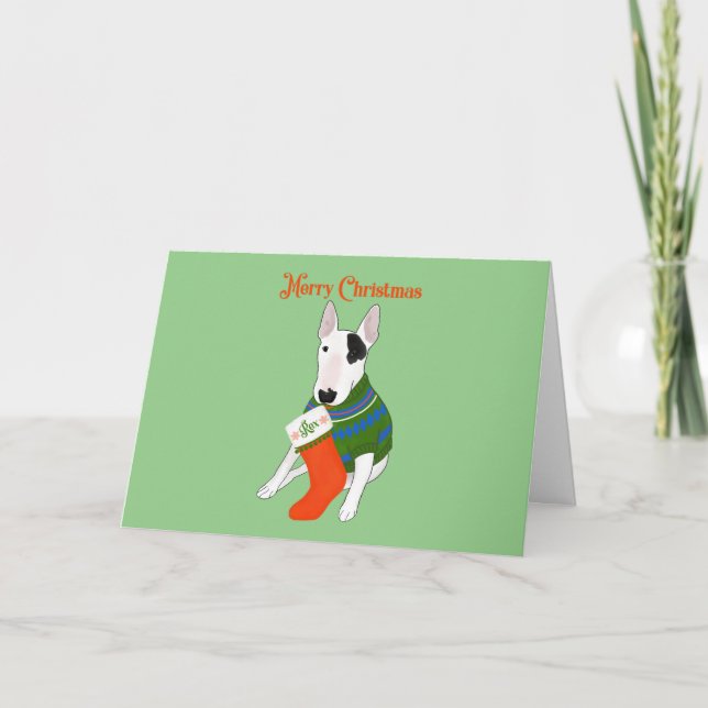 Rex Merry Christmas card (Front)