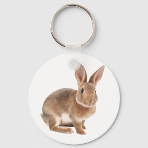 Rex Rabbit Key Ring