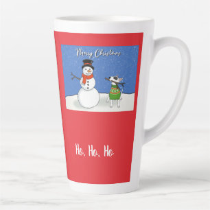 Rex The TV Terrier Christmas Latte Mug