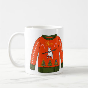 Rex The TV Terrier Christmas Sweater Mug