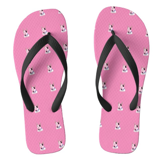 Rex The TV Terrier Flip flops (Footbed)