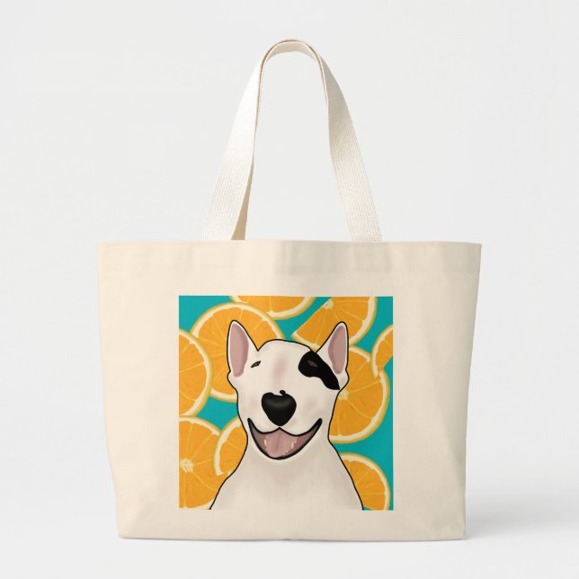 Rex The TV Terrier Fruits Tote (Front)