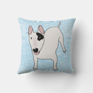 Rex the TV Terrier, fun, happy pillow design