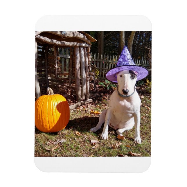 Rex The TV Terrier Halloween Magnet (Vertical)