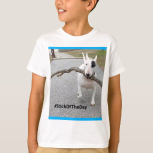 Rex the TV Terrier kids Stick Of The Day tee