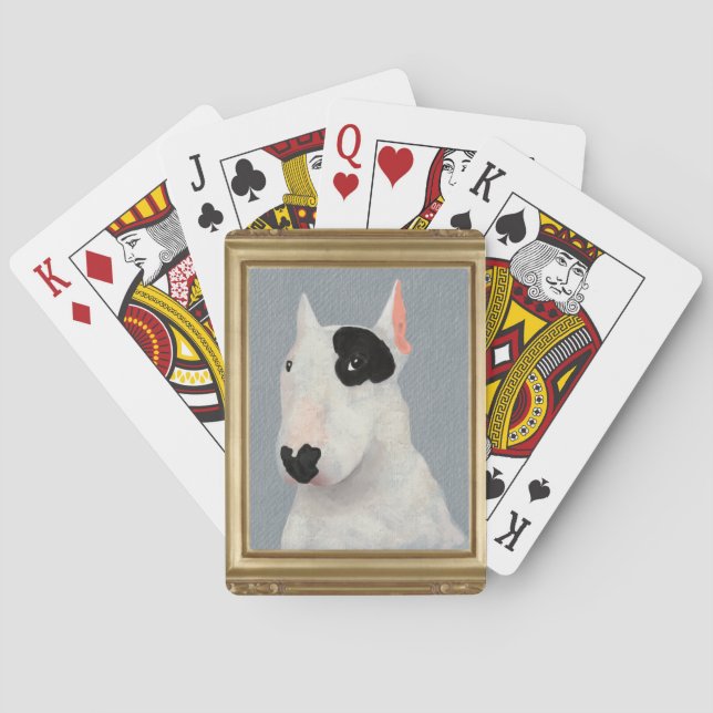 Rex The TV Terrier playing cards (Back)