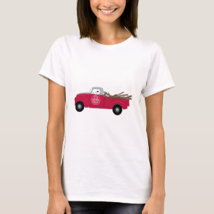 Rex The TV Terrier Red Truck T-Shirt