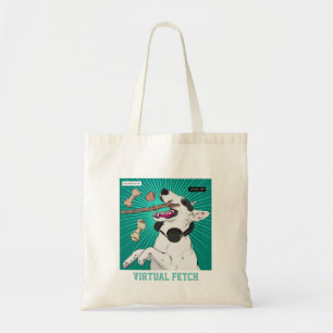 Rex The TV Terrier Virtual Fetch tee Tote Bag
