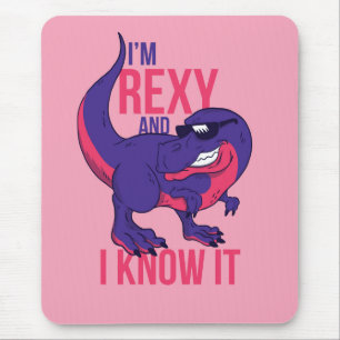 Rexy Pun Mouse Mat