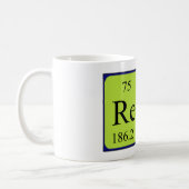 Rey periodic table name mug (Left)