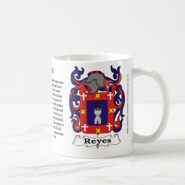 Reyes Family Crest Mug (Right)