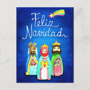 Reyes magos Postcard