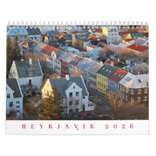Reykjavik 2026 calendar