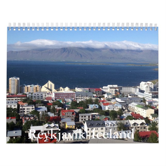 Reykjavík-Iceland Calendar (Cover)